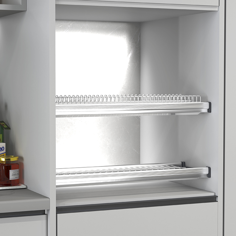 Best Built In Dish Drying Racks for Kitchen Wall Cabinet Storage - BENE