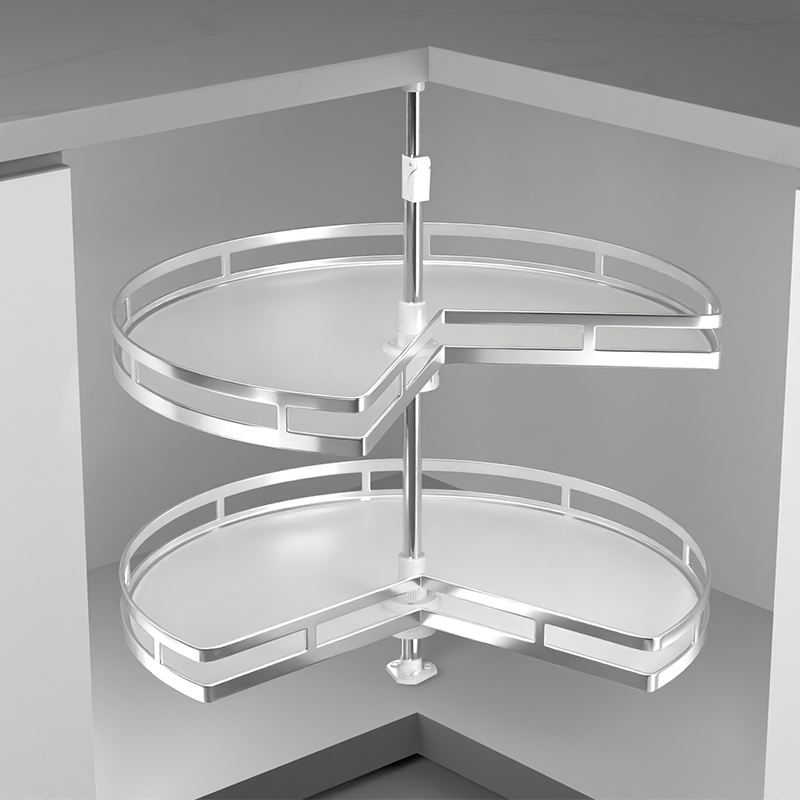 lazy Susan basket white