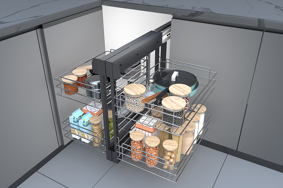 Corner Kitchen Storage