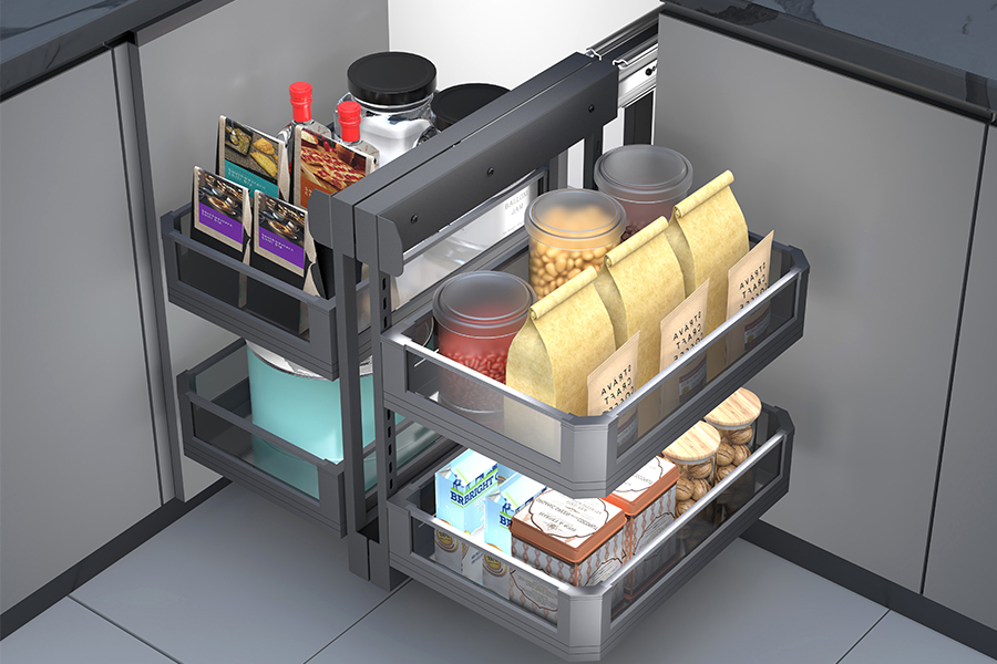 Corner Kitchen Storage