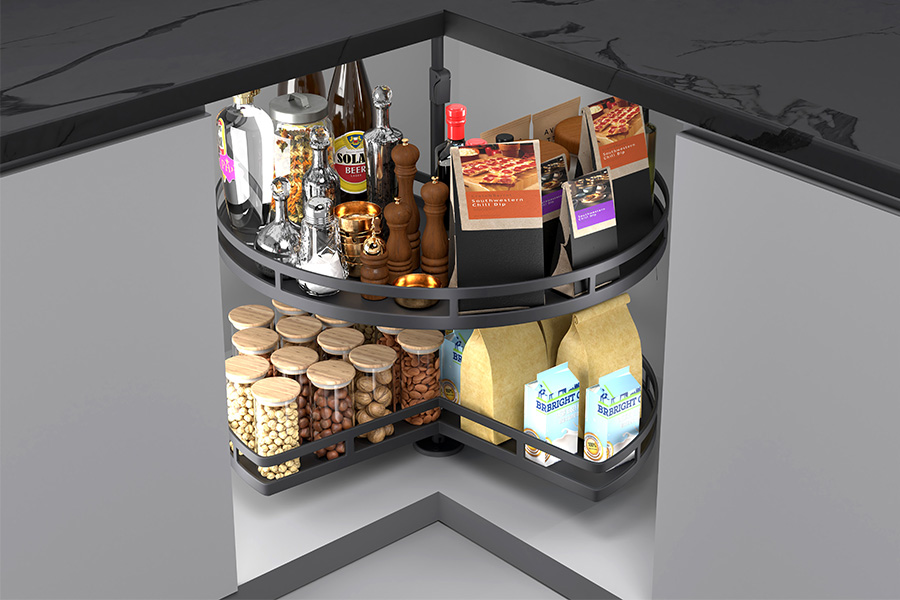 lazy susan basket