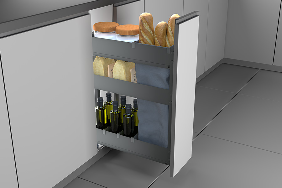pull out kitchen storage