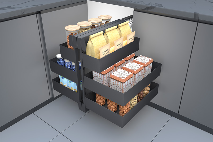 pull out kitchen storage