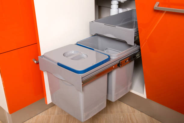 Double Pull Out Trash Bin
