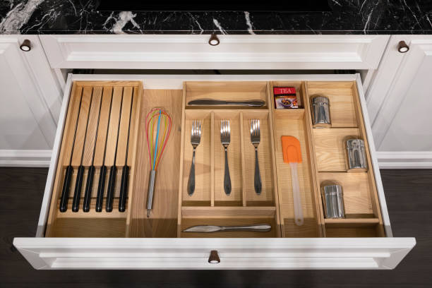 Bamboo Kitchen Organizer