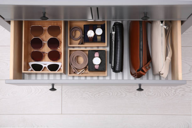 wardrobe bamboo organizer