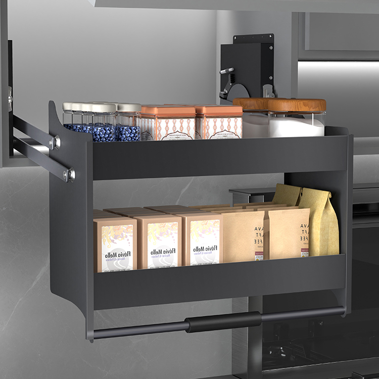 Pull Down Wall Shelf