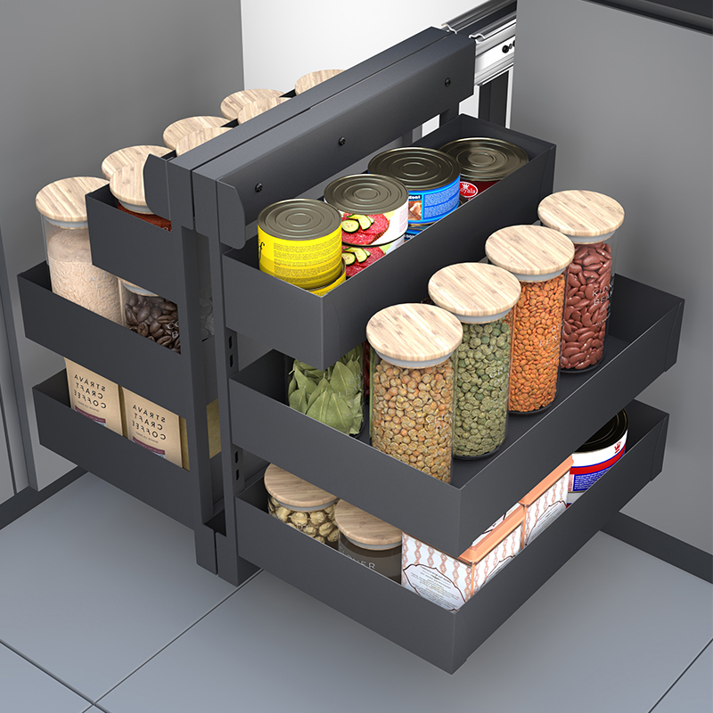 Blind Corner Cabinet Organizers