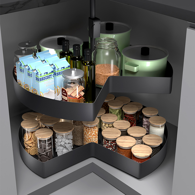 Blind Corner Cabinet Organizers
