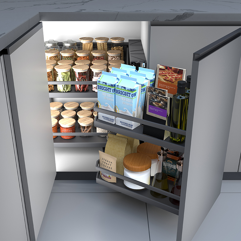 Blind Corner Cabinet Organizers