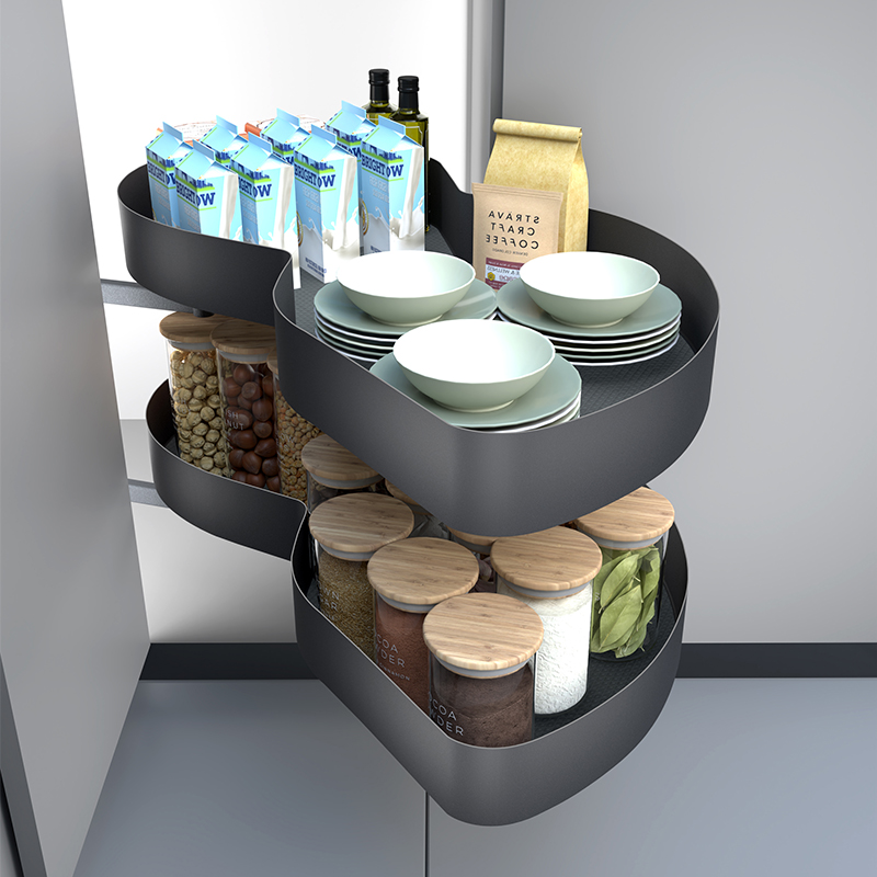 Blind Corner Cabinet Organizers