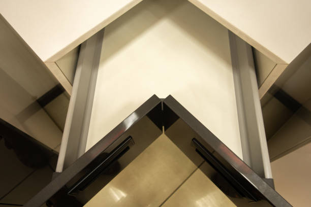 Opened angled drawer with organizer, ideal solution for corner cupboards