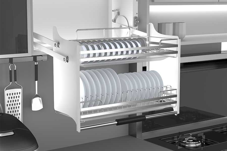 Pull Down Shelf Hardware